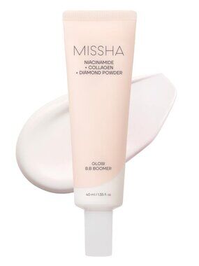 MISSHA M BB Boomer Primer for Face, Illuminating Makeup Primer Korean Skincare